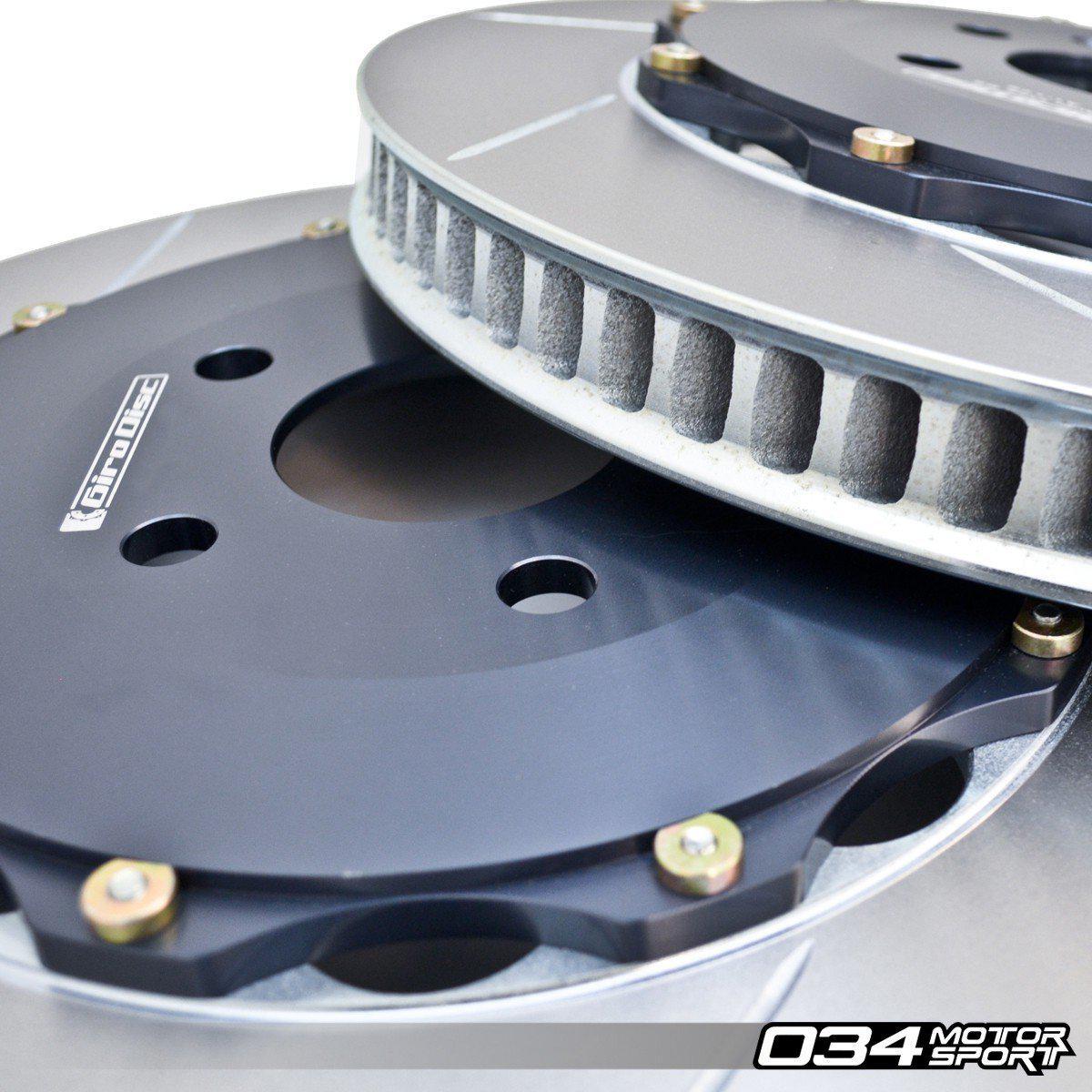 Girodisc 335mm Upgrade Rear 2-Piece Floating Rotor Pair For 8J Audi TTRS-A Little Tuning Co