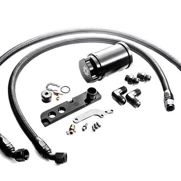 IE MK5 & MK6 Golf R 2.0T FSI Recirculating Catch Can Kit (For OEM Valve Cover)-A Little Tuning Co