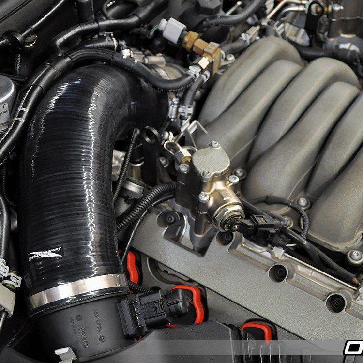 Silicone Throttle Body Inlet Hose, High-Flow, B8 Audi S5 4.2l Fsi V8-A Little Tuning Co