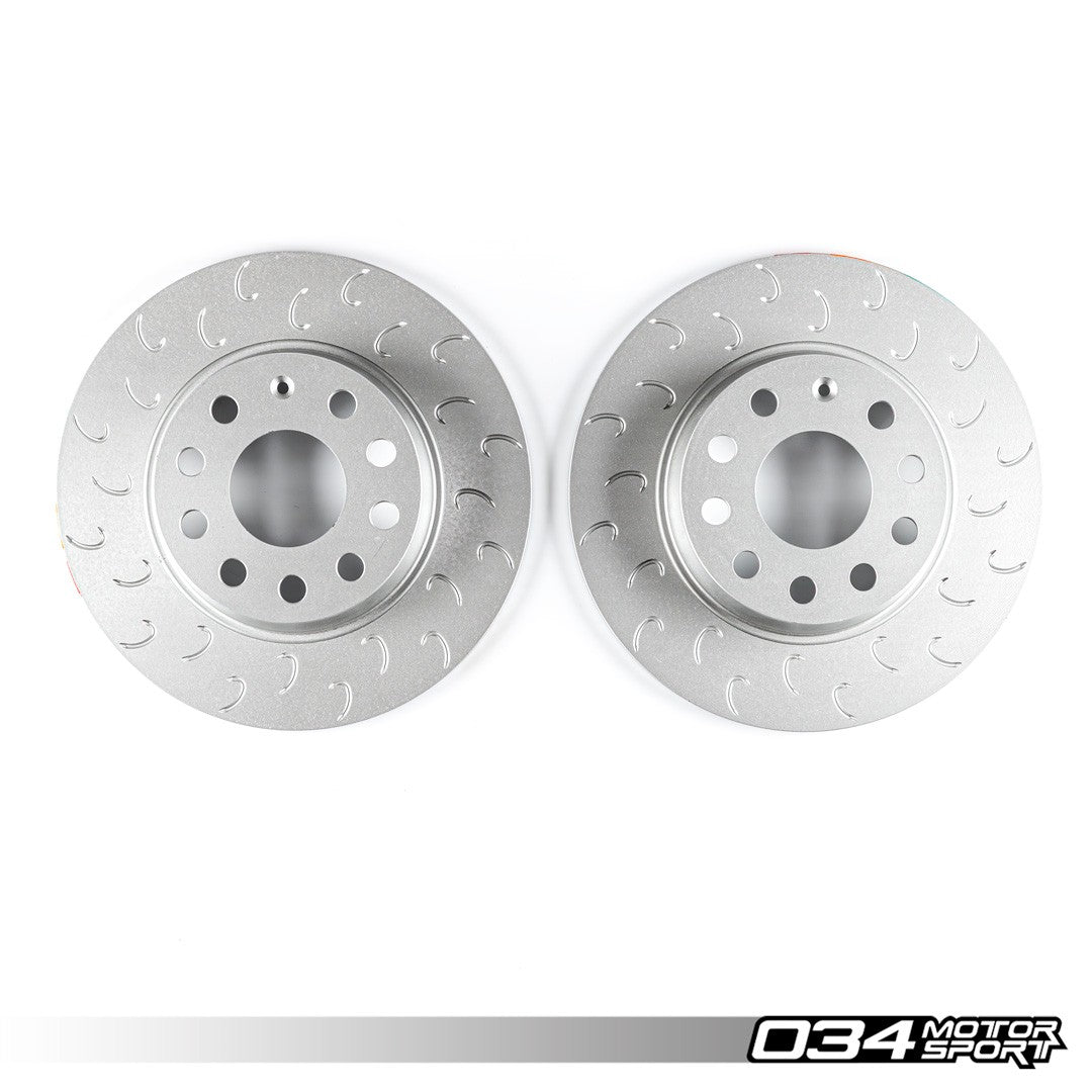 1-Piece Rear Brake Rotor Upgrade Kit, Volkswagen & Audi MQB/PQ35