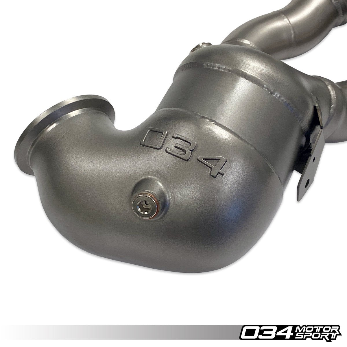 Cast Stainless Steel Racing Downpipe, Audi 8S TTRS and 8V.5 RS3 - image 3