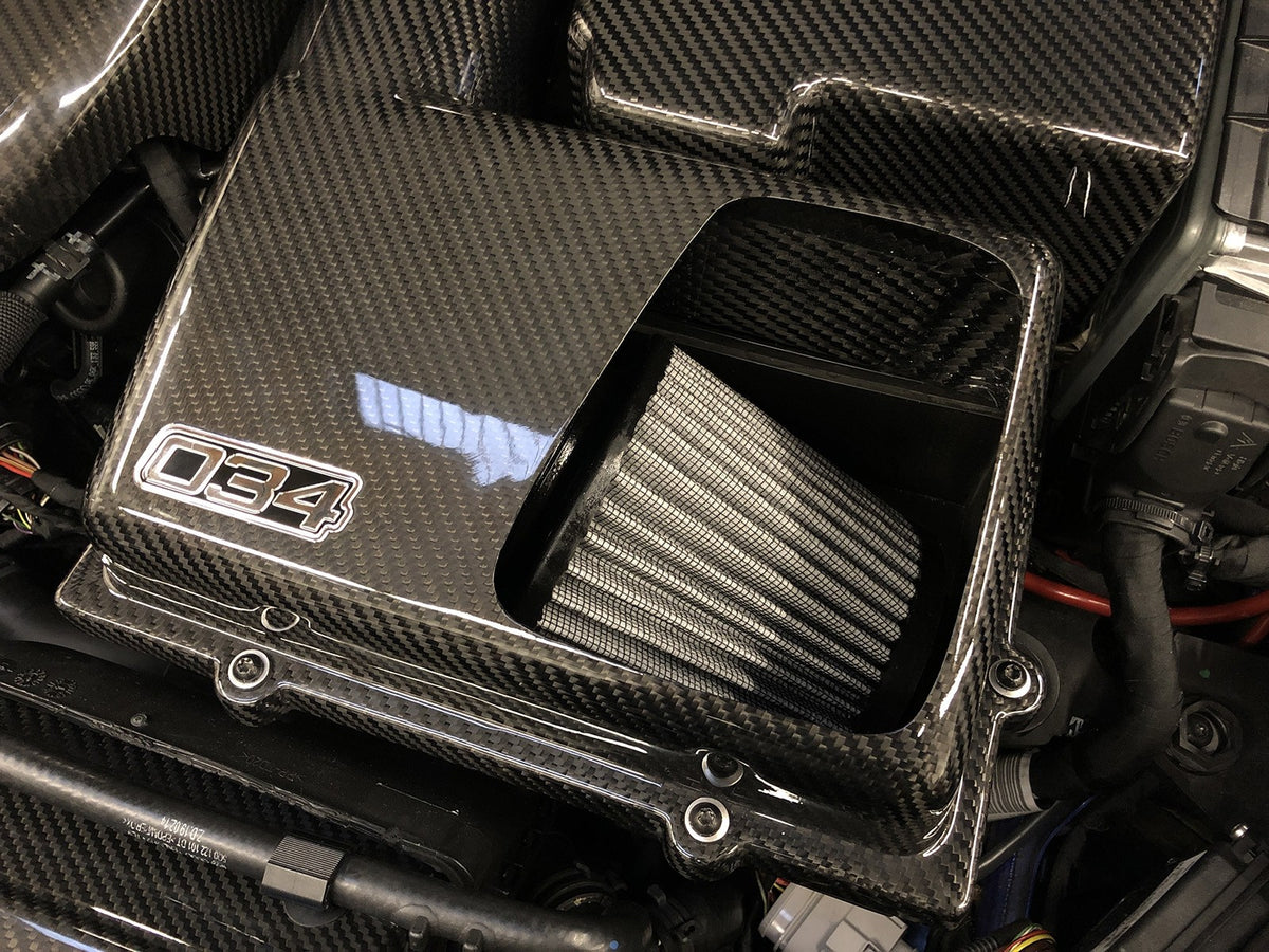 X34 Carbon Fiber MQB Open-Top Cold Air Intake System, 8V Audi A3/S3/TT/TTS, MkVII VW Golf/GTI/R & MkVII VW G - image 7