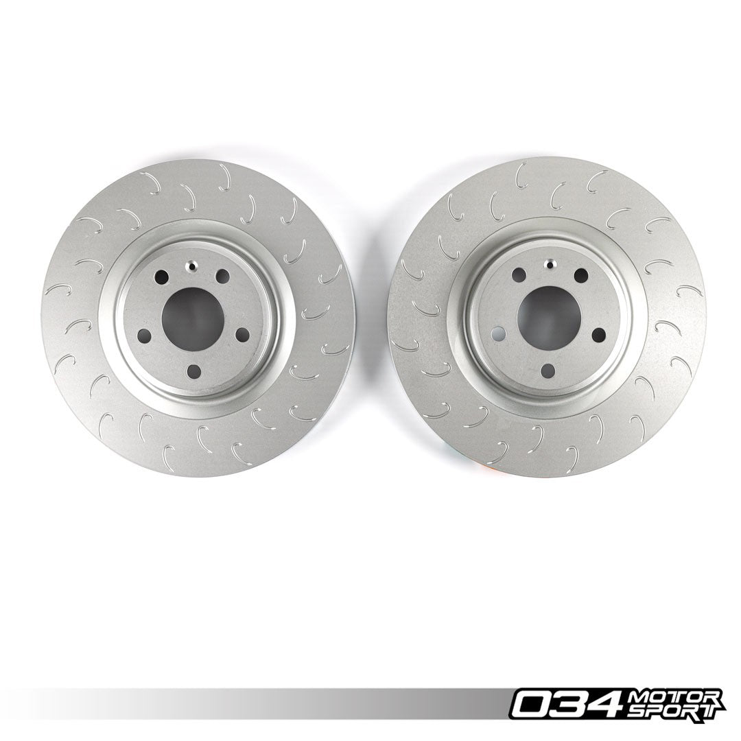 1-Piece Front Brake Rotor Upgrade Kit, Audi B8/B8.5 S4/S5/Q5 3.0T