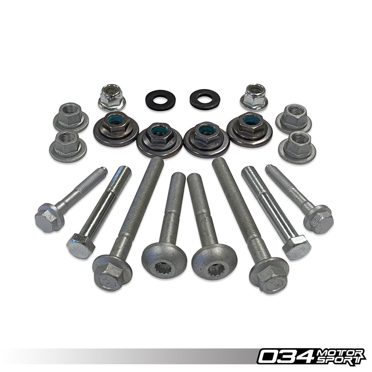 034Motorsport Lower Control Arm M14 Hardware Kit for B8/B8.5 Audi A4/S4/RS4, A5/S5/RS5, Q5/SQ5, C7/C7.5 A6/S6/RS6, A7/S7