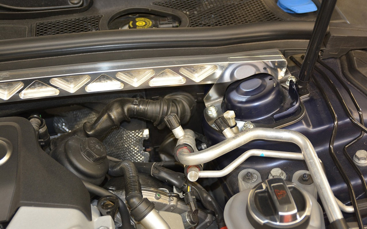 034Motorsport Front Strut Brace, B8 Audi A4/S4, Allroad, Billet Aluminum - image 6