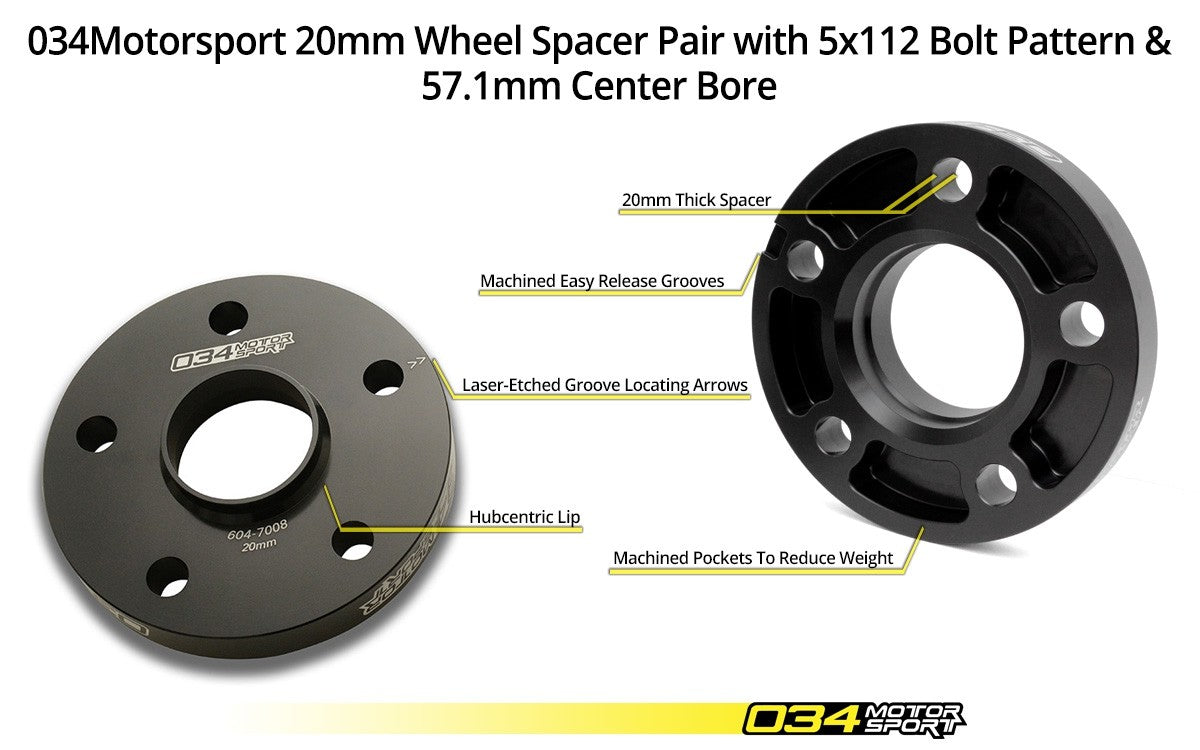 Dynamic+Flush Wheel Spacer Kit, MkVII Volkswagen Golf/GTI/Rabbit - image 4