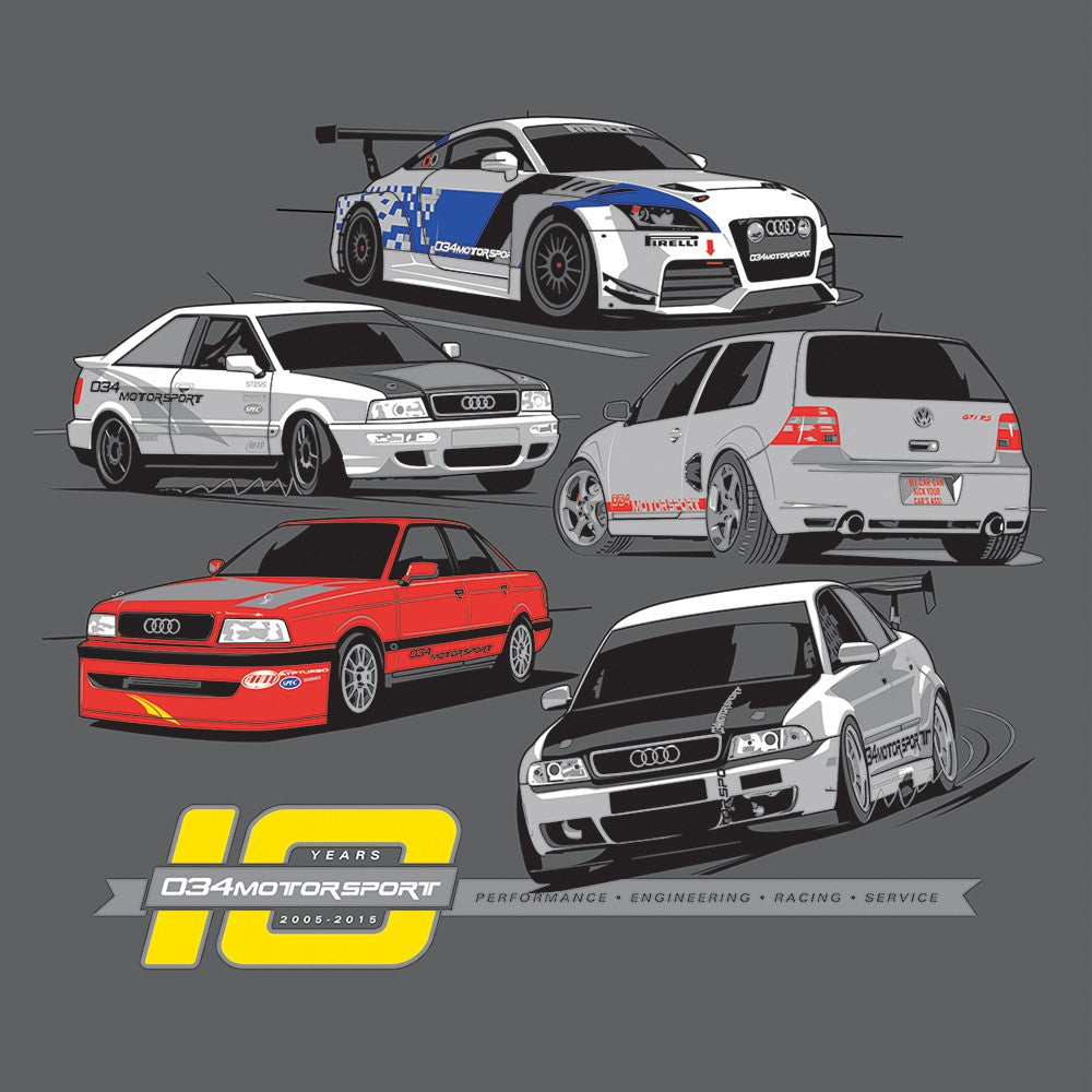 034Motorsport 10th Anniversary Commemorative T-Shirt - image 2