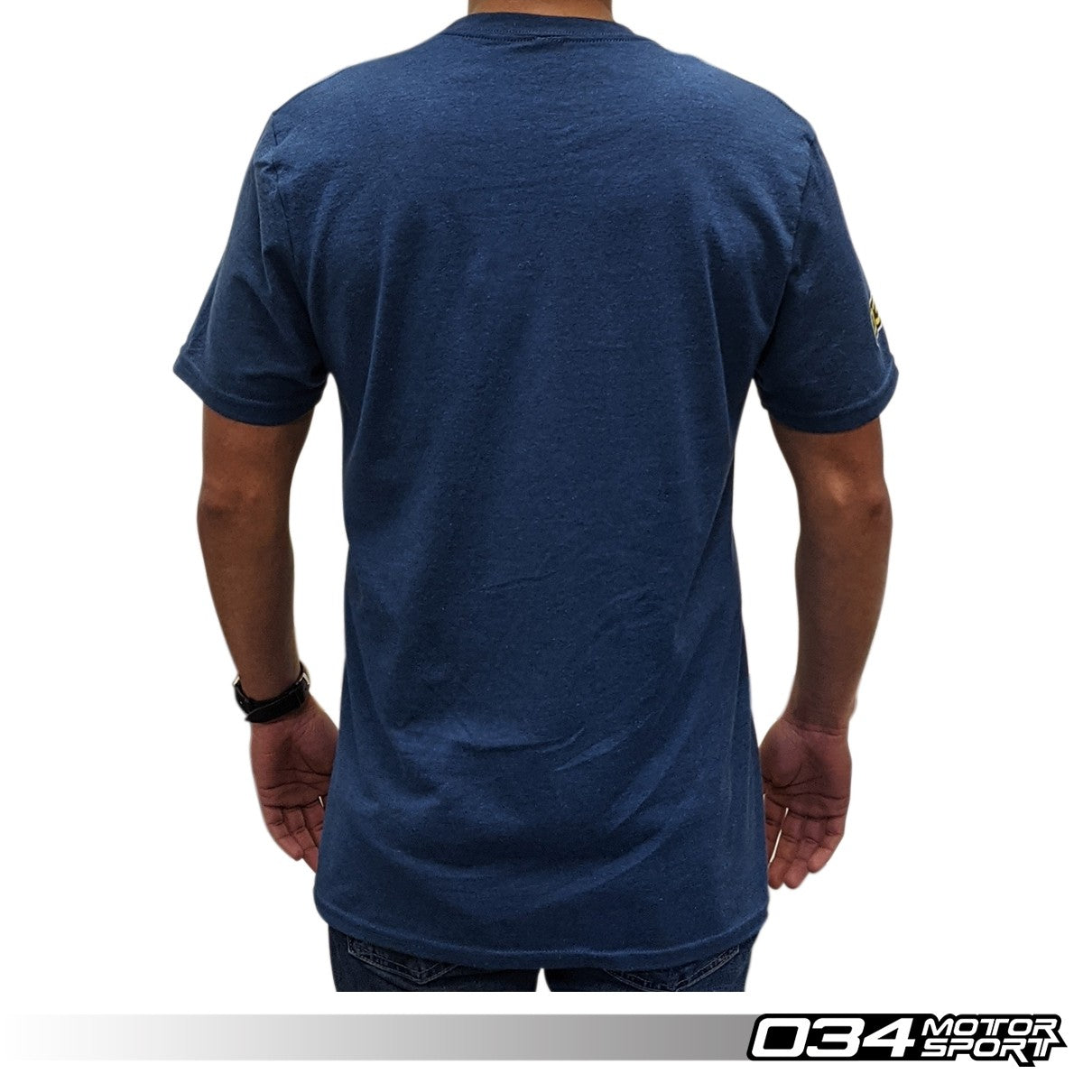 034Motorsport 15th Anniversary Commemorative T-Shirt, Deep Royal Fleck - image 2