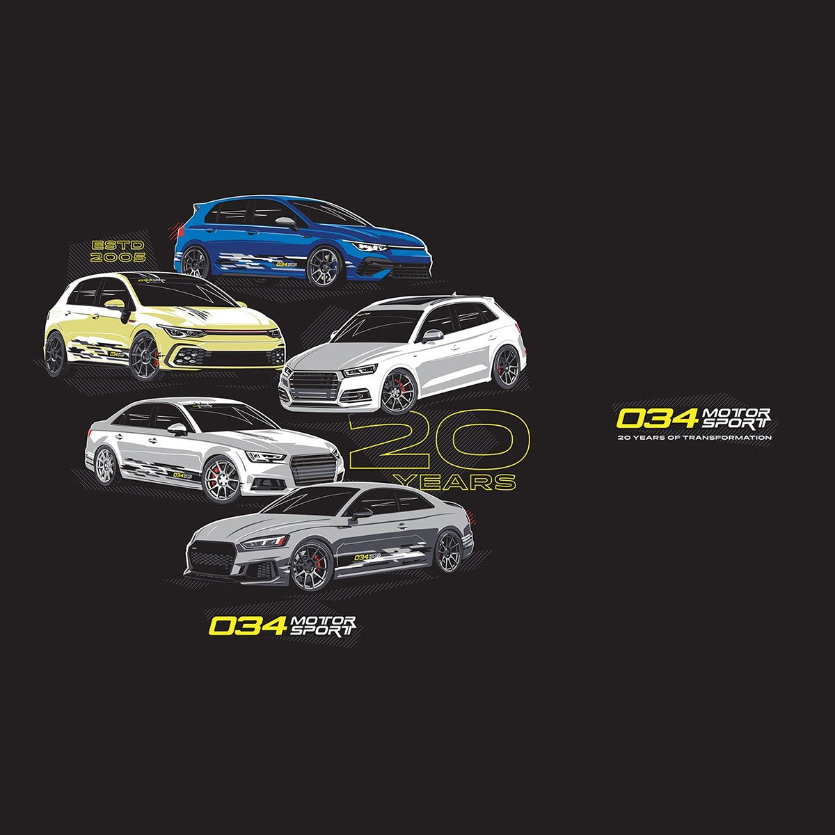 034Motorsport 20th Anniversary Commemorative T-Shirt - image 6