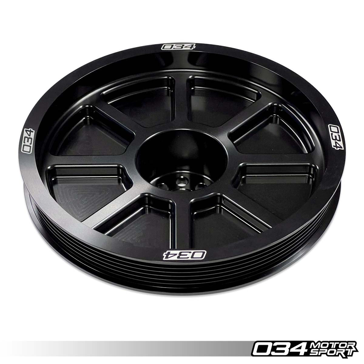 034Motorsport 3.0 TFSI Supercharger 207mm Crank Pulley Upgrade, B8/B8.5 Audi S4/S5/Q5/SQ5 & C7 Audi A6/A7 - image 3