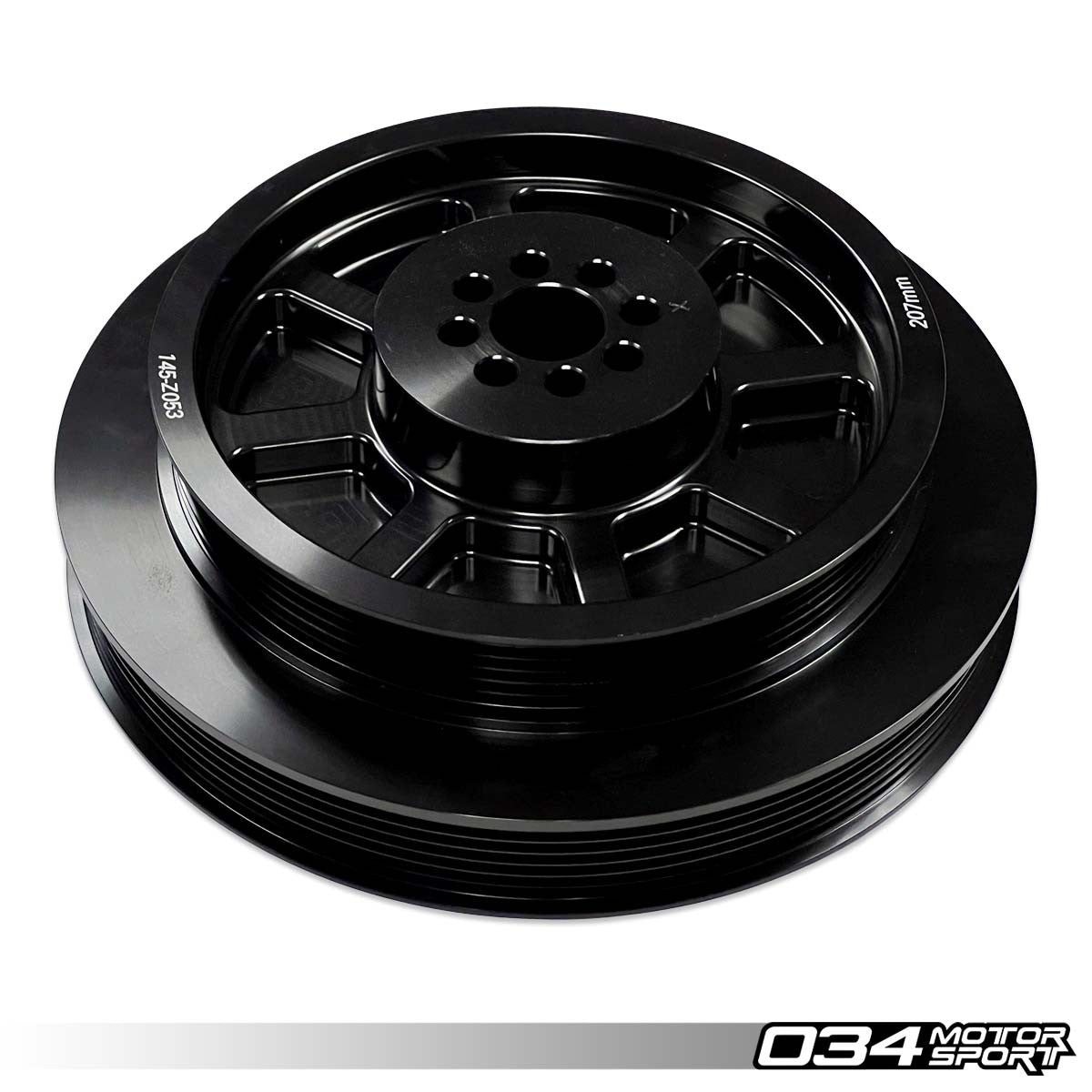 034Motorsport 3.0 TFSI Supercharger 207mm Crank Pulley Upgrade, B8/B8.5 Audi S4/S5/Q5/SQ5 & C7 Audi A6/A7 - image 4