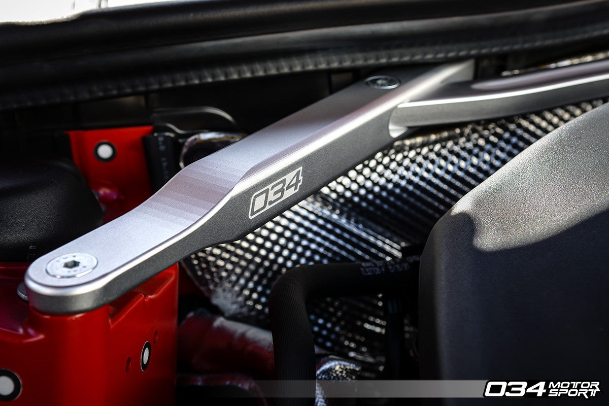 034Motorsport Front Strut Brace, B9/B9.5 Audi A4/S4, A5/S5/RS5, Allroad, Billet Aluminum - image 4