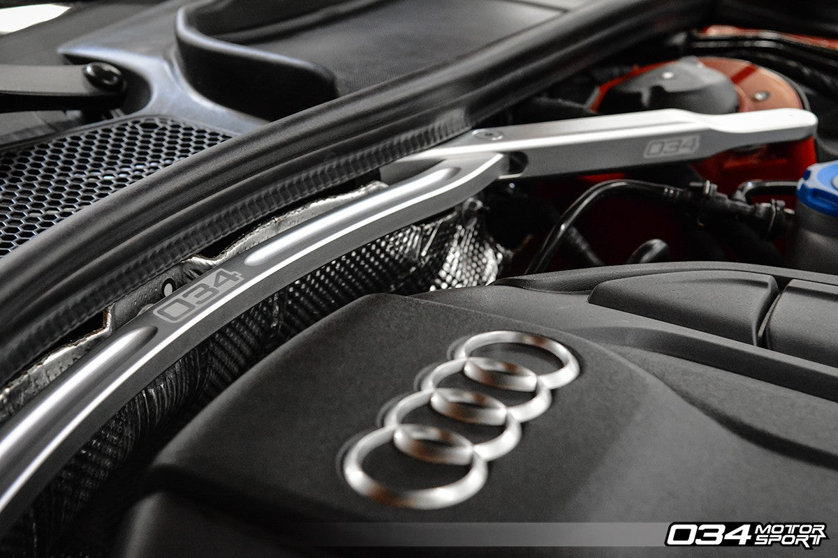 034Motorsport Front Strut Brace, B9/B9.5 Audi A4/S4, A5/S5/RS5, Allroad, Billet Aluminum - image 3