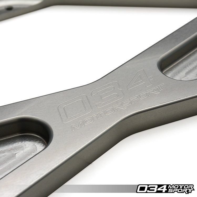 034Motorsport X-Brace Billet Aluminum Chassis Reinforcement, B8/B8.5 Audi A4/S4/RS4, A5/S5/RS5, Q5/SQ5, Allr - image 6