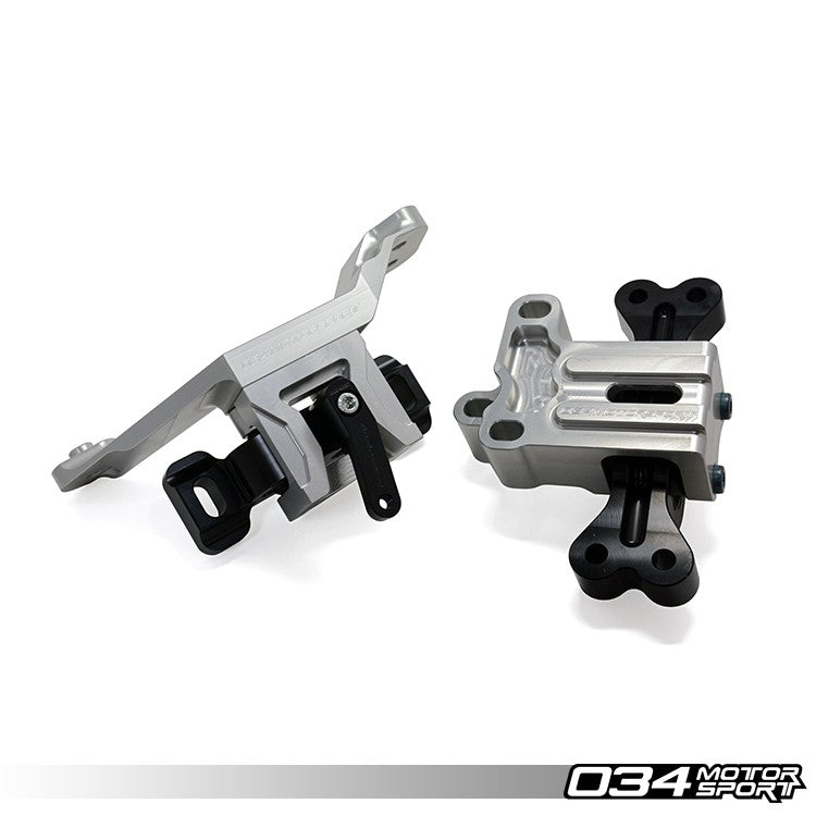 Motorsport StreetSport Engine/Transmission Mount Pair, 8J Audi TTRS 2.5 TFSI 6-MT, Billet Aluminum