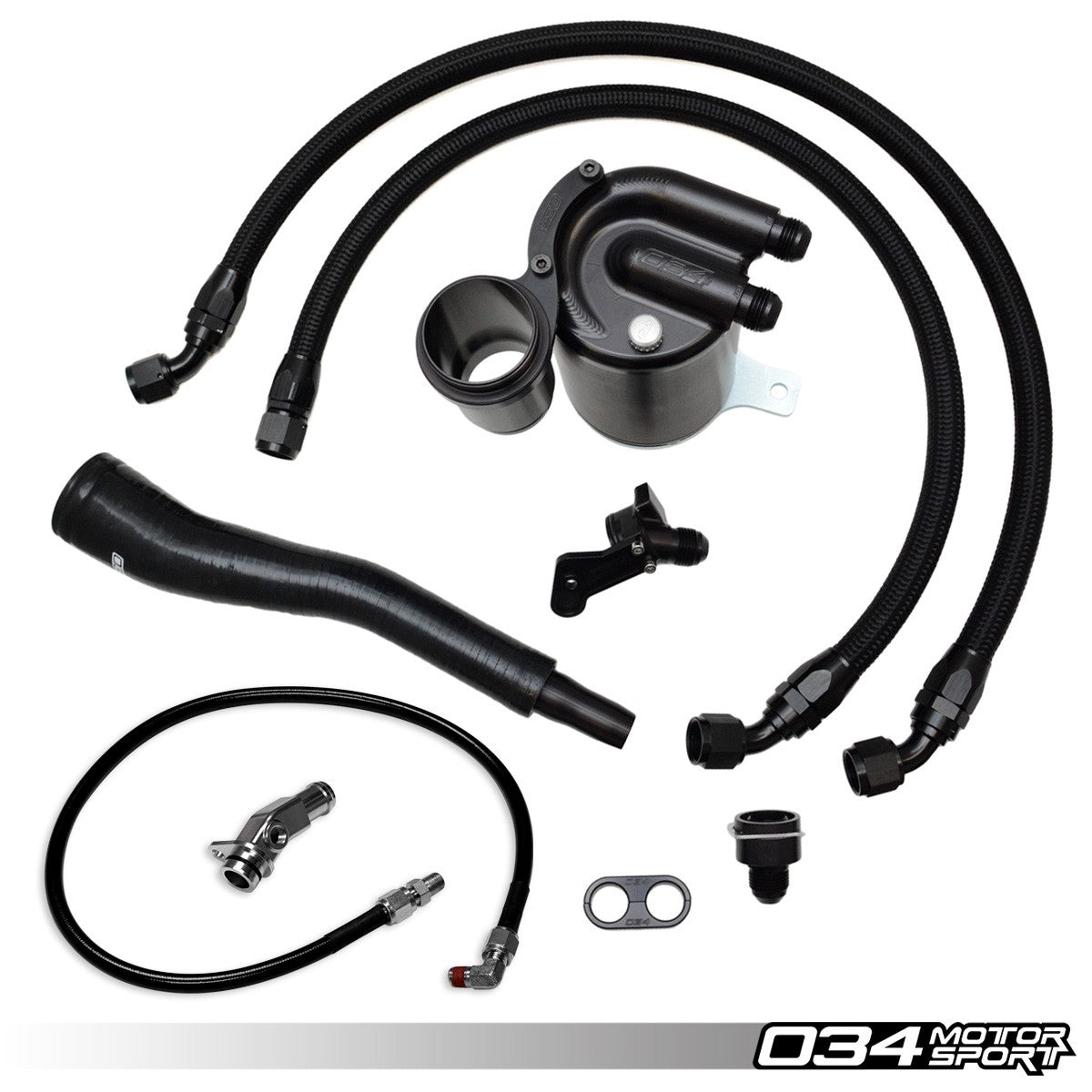 Billet Catch Can Kit, 8V Audi S3 & MkVII Volkswagen Golf R