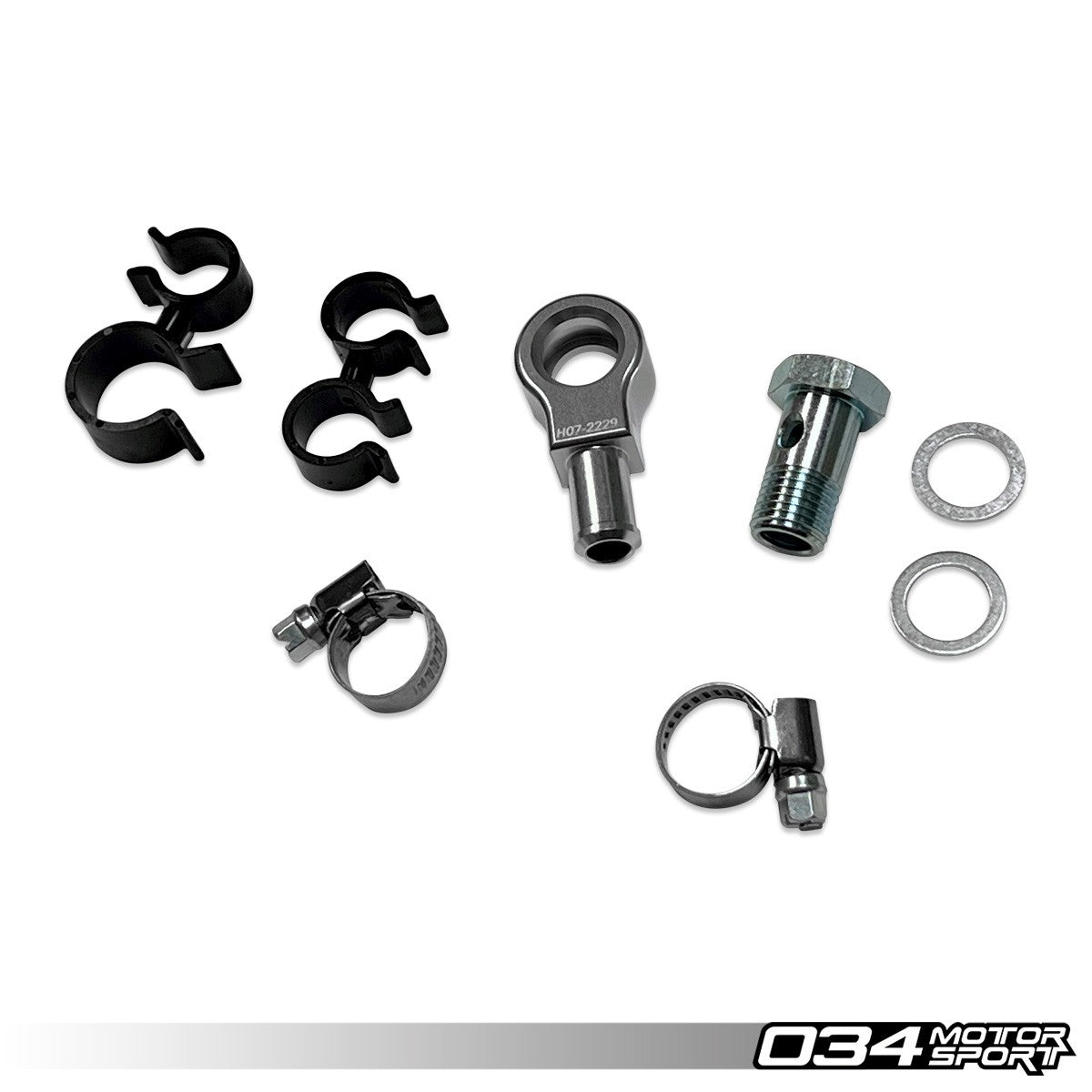 034Motorsport Billet Aluminum DSG Breather Catch Can Kit for Audi 8S TTRS - image 3