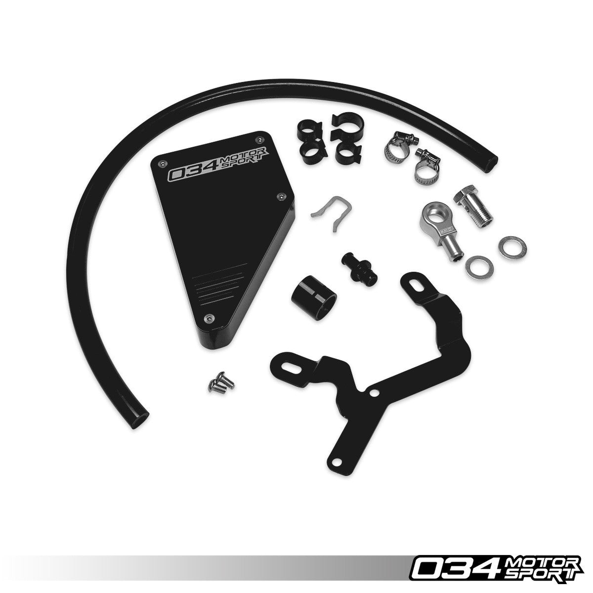034Motorsport Billet Aluminum DSG Breather Catch Can Kit for Audi 8V/8V.5 A3/S3 - image 2