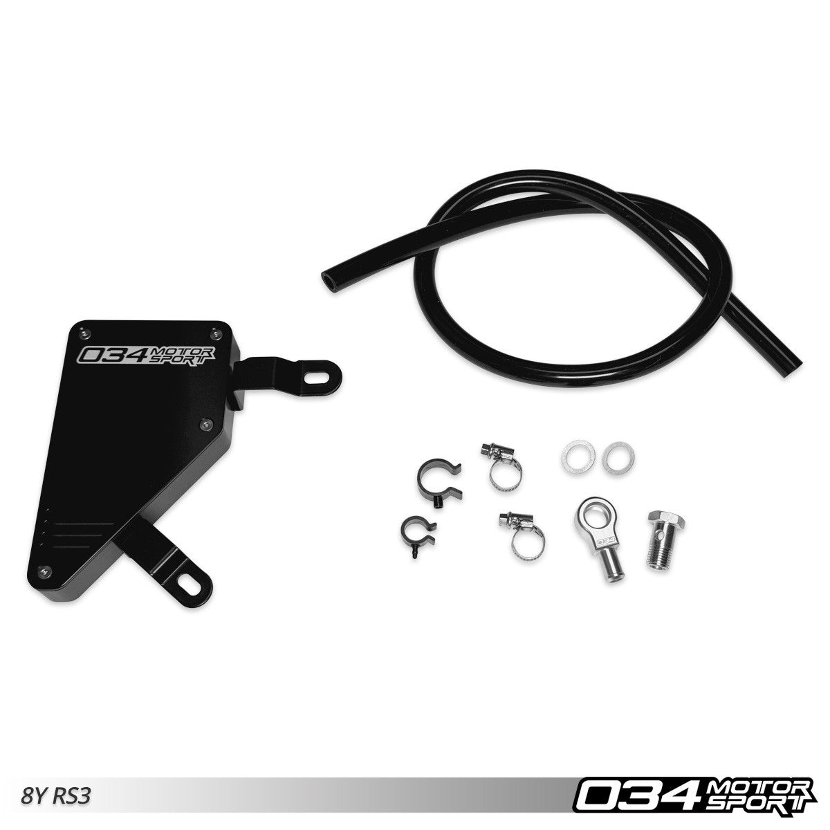 034Motorsport Billet Aluminum DSG Breather Catch Can Kit for Audi 8Y A3/S3/RS3 - image 2