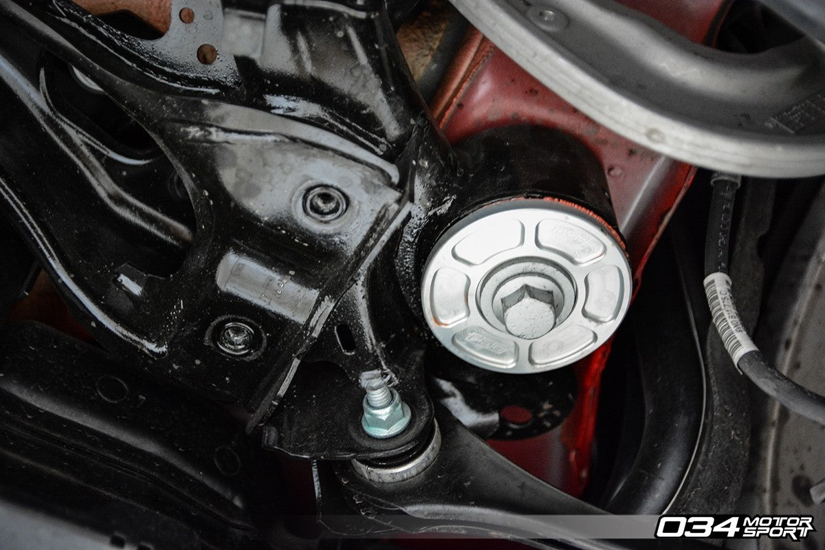 Billet Aluminum Rear Subframe Mount Insert Kit, B9/B9.5 Audi A4/S4/RS4, A5/S5/RS5 & Allroad - image 5