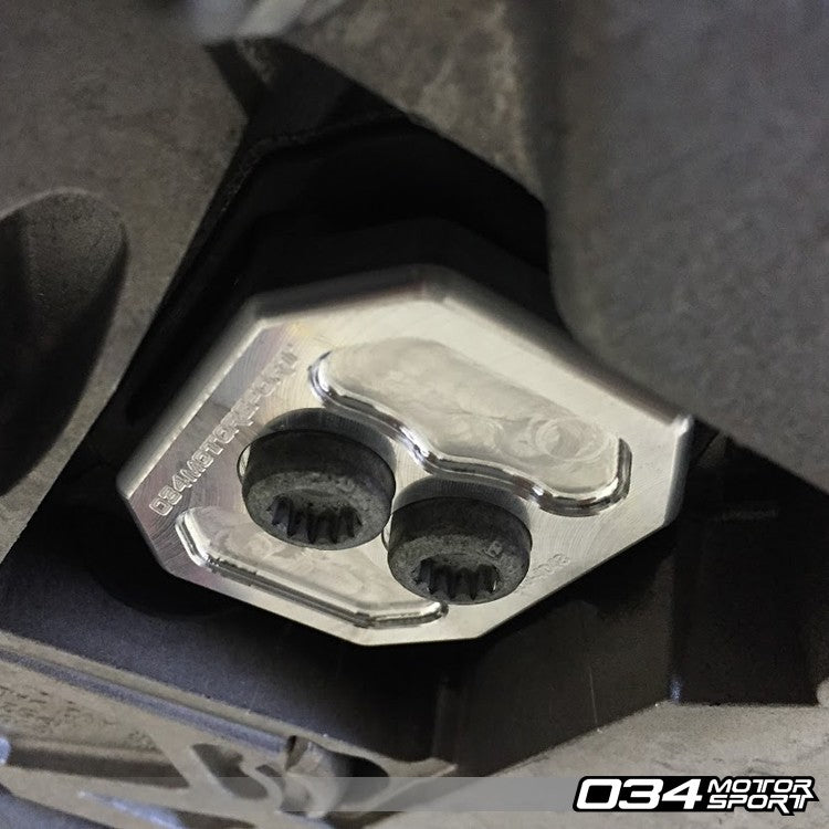 034Motorsport Transmission Mount Insert, C7 Audi A6/S6/RS6 & A7/S7/RS7, 4M/4M.5 Q7 Billet Aluminum - image 2