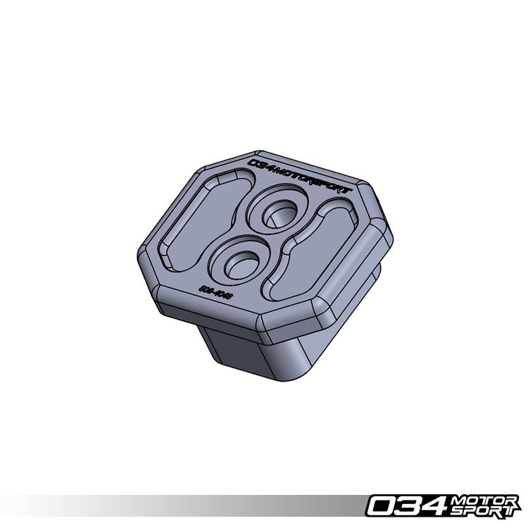 034Motorsport Transmission Mount Insert, C7 Audi A6/S6/RS6 & A7/S7/RS7, 4M/4M.5 Q7 Billet Aluminum - image 5