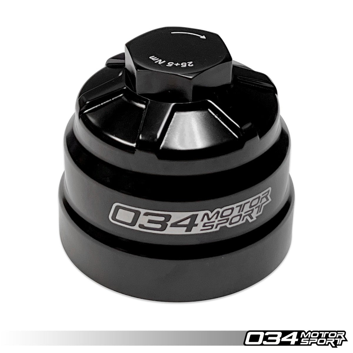 034Motorsport Billet Oil Filter Cap, B8/B8.5/C7 Audi EA837 3.0T Supercharged Vehicles