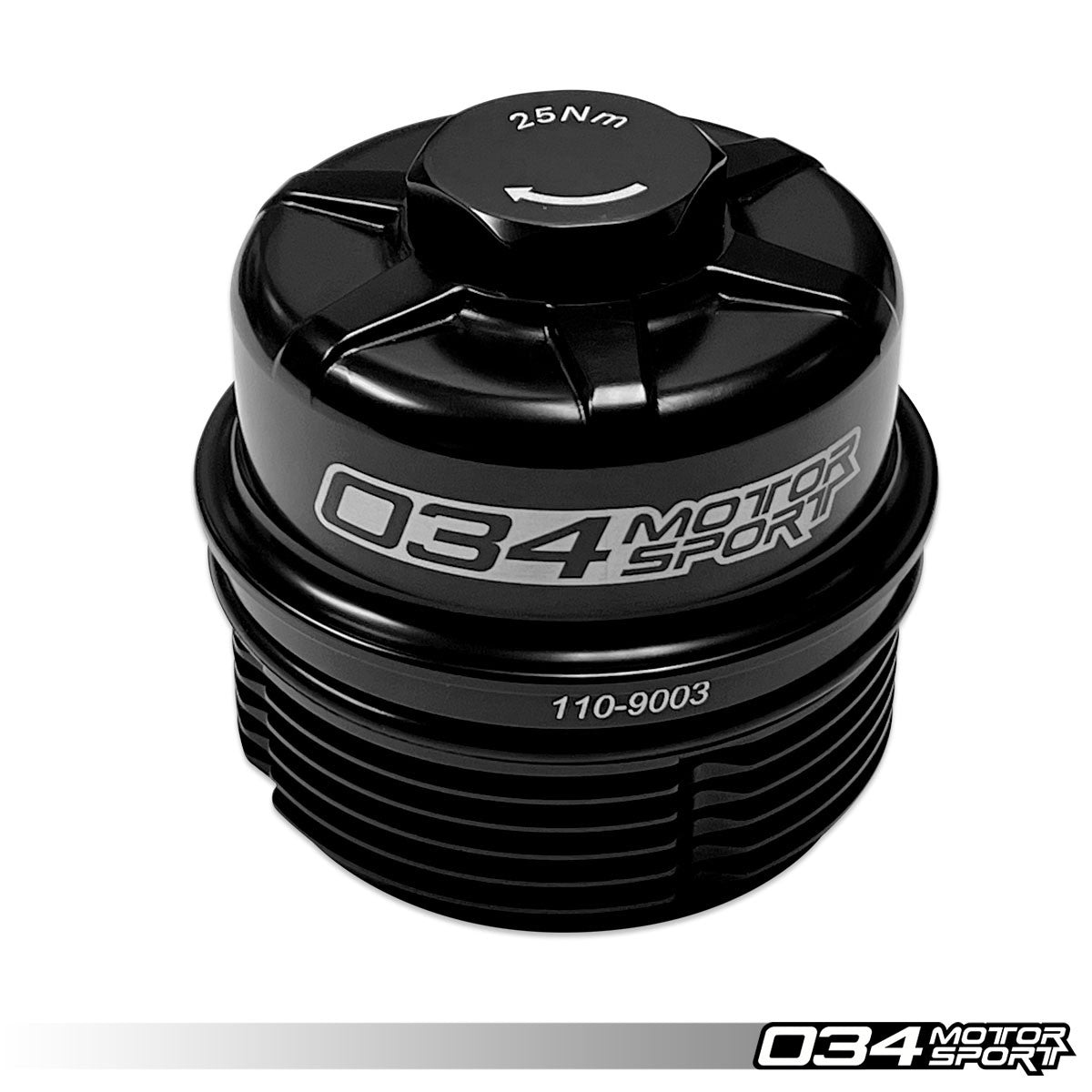 034Motorsport Billet Oil Filter Cap, EA839 V6 Engines (2.9T/3.0T) - image 2