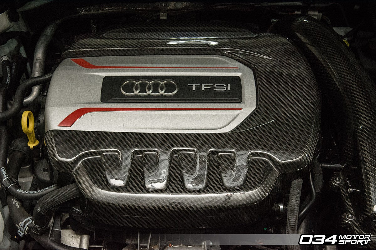 Carbon Fiber Engine Cover, 8V Audi S3 & MkIII Audi TTS - image 4