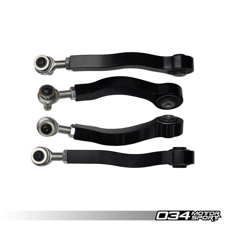034Motorsport Density Line Adjustable Upper Control Arm Kit, Track Spec, B8/B8.5 Audi A4/S4/RS4, A5/S5/RS5, Q5/SQ5, C7/C