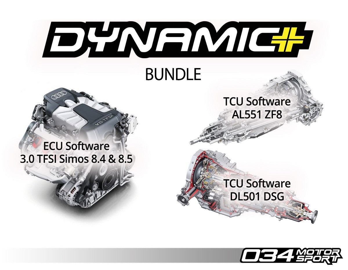 034Motorsport B8/B8.5 Audi S4/S5, Q5/SQ5, C7 A6/A7, & D4 A8 3.0 TFSI Performance Software ECU & TCU Transmission Tuning