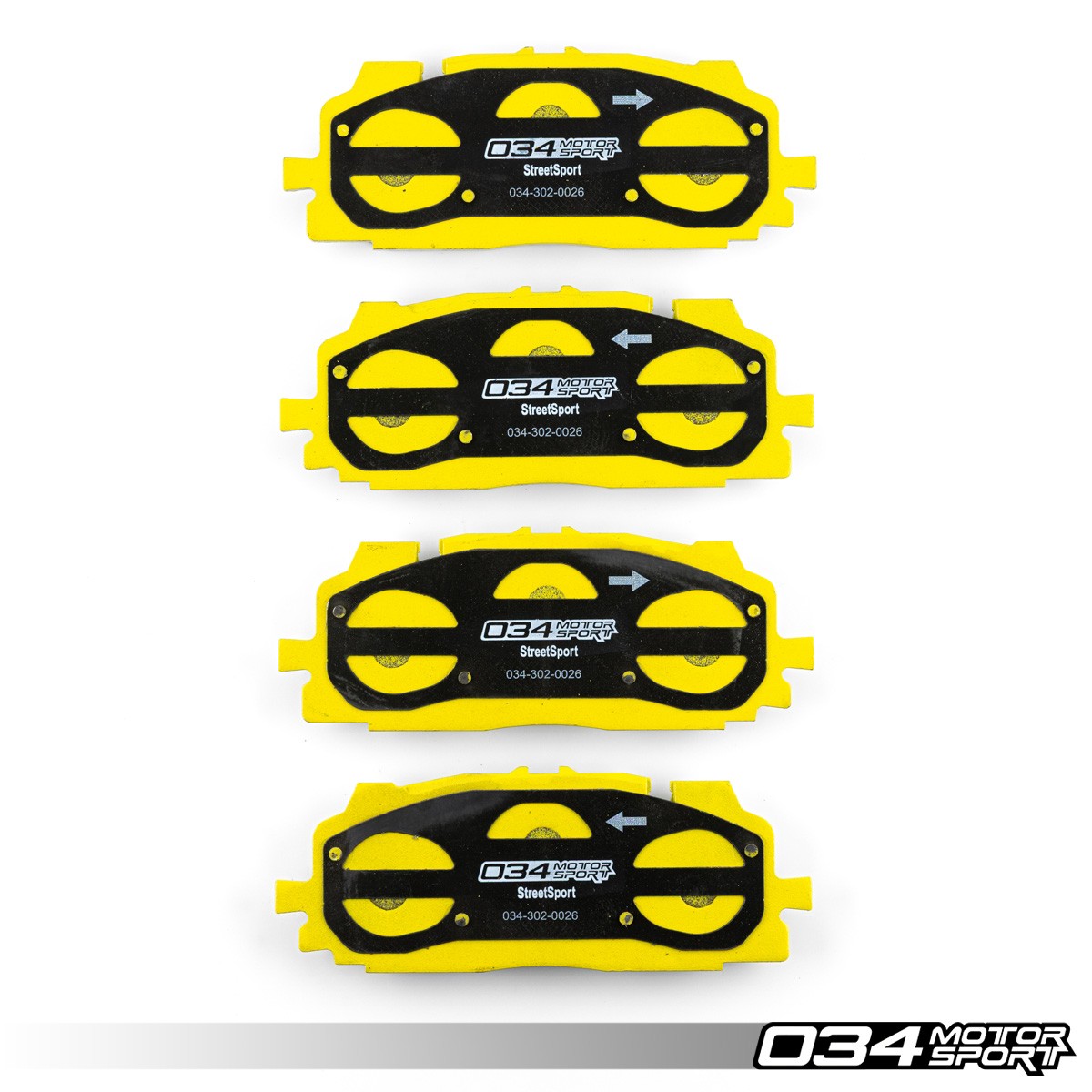 034Motorsport Dynamic+ StreetSport Front Brake Pad for B9/B9.5 Audi S4/S5/SQ5/RS5 - image 6
