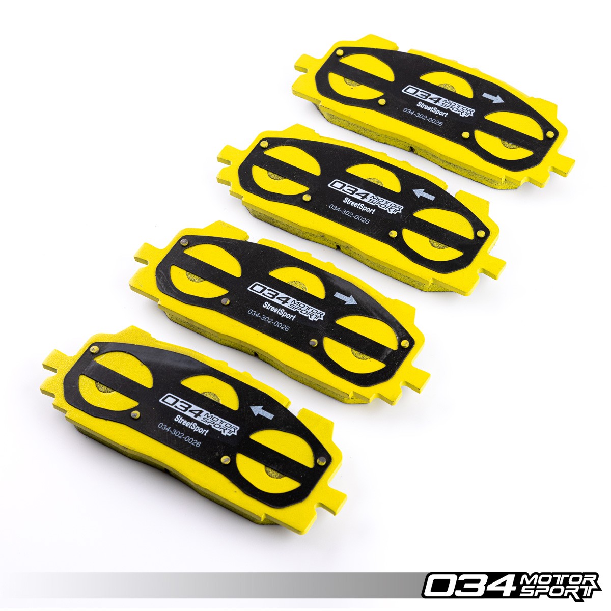 034Motorsport Dynamic+ StreetSport Front Brake Pad for B9/B9.5 Audi S4/S5/SQ5/RS5 - image 7