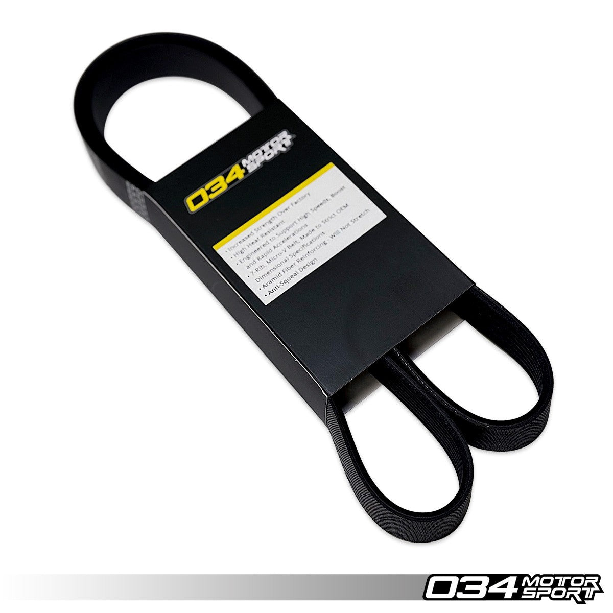 034Motorsport Dynamic+ Supercharger Belts, B8/B8.5, C7/C7.5, D4, & 4M EA837 3.0T - image 3