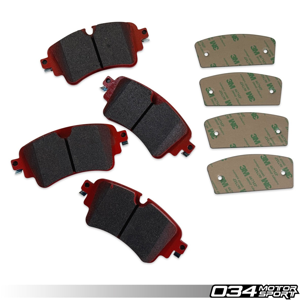 034Motorsport Dynamic+ StreetSport Rear Brake Pad for B9/B9.5 Audi S4/S5/SQ5/RS5 - image 4