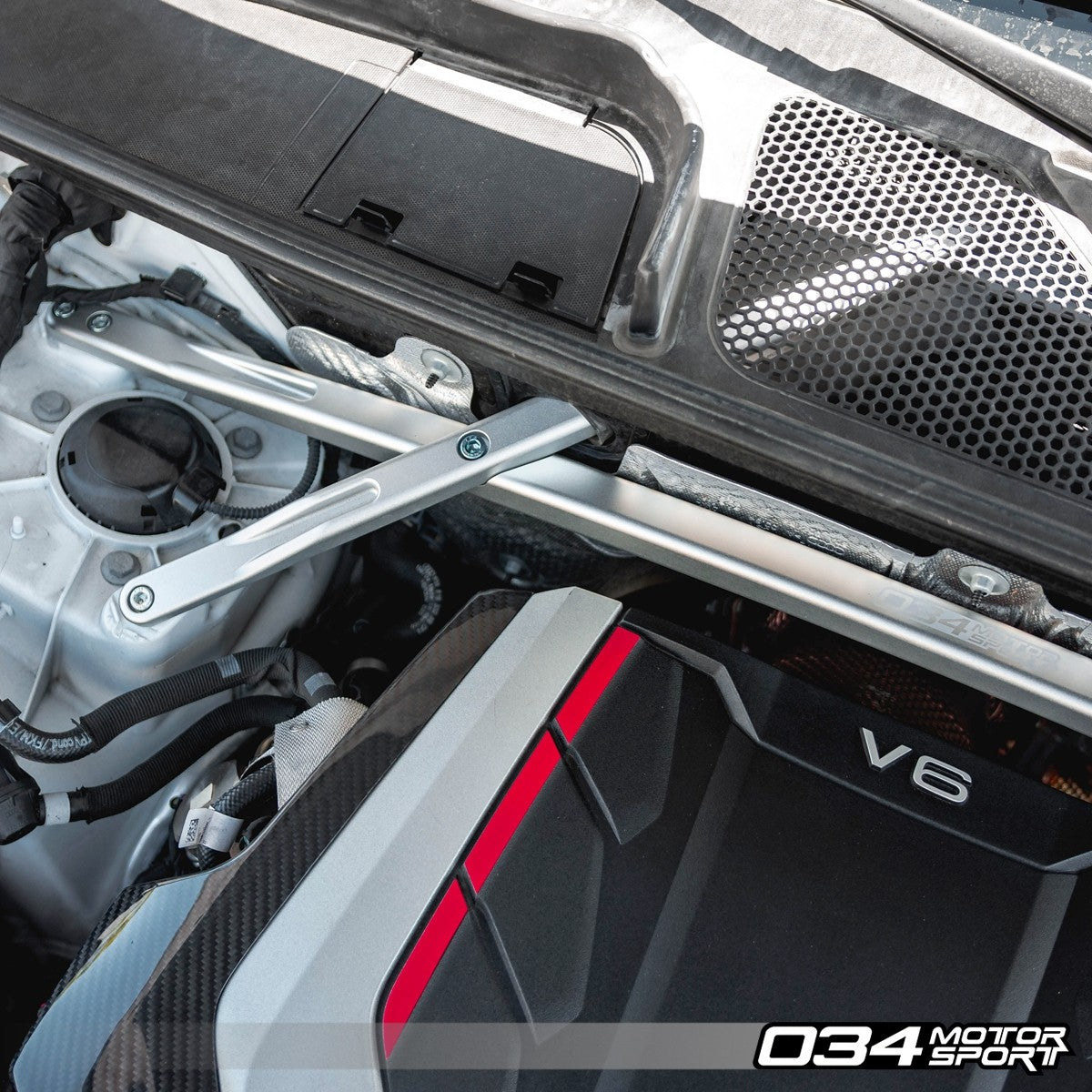 034Motorsport Front Strut Brace, B9/B9.5 Q5/SQ5, Billet Aluminum - image 6