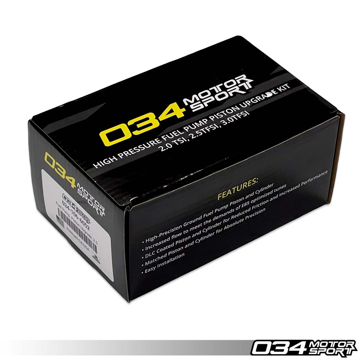 034Motorsport High Pressure Fuel Pump Piston Upgrade Kit, 2.0TSI, 2.5TFSI, 3.0TFSI Supercharged - image 5