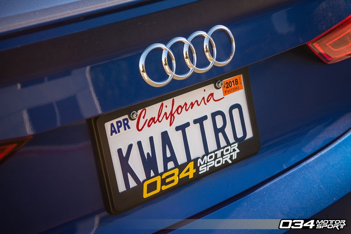 License Plate Frame, 034Motorsport - image 2