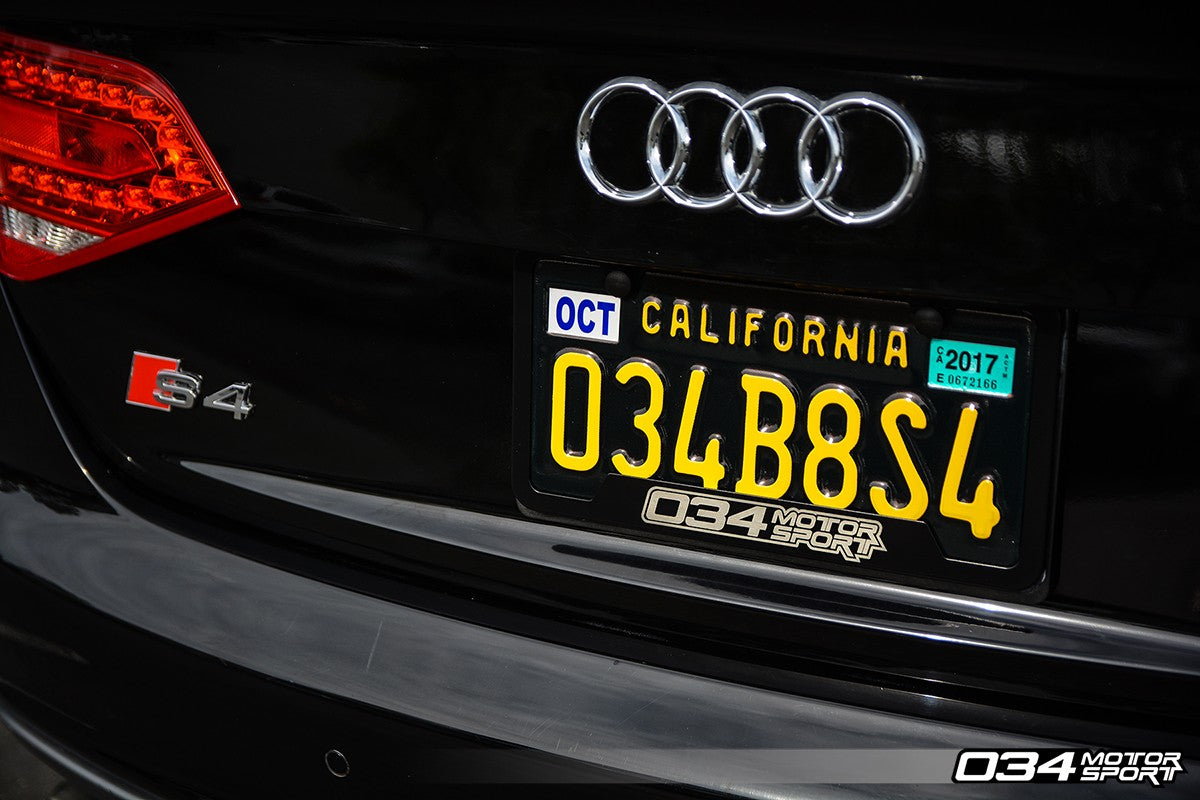 034Motorsport License Plate Frame - Powdercoated Stainless Steel - image 5