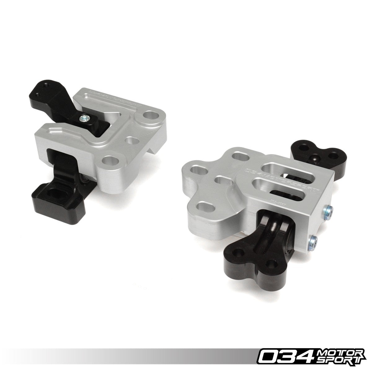 Motorsport StreetSport Engine/Transmission Mount Pair, 8J/8P Audi A3/TT 3.2L & MkV Volkswagen R32, Billet Aluminum