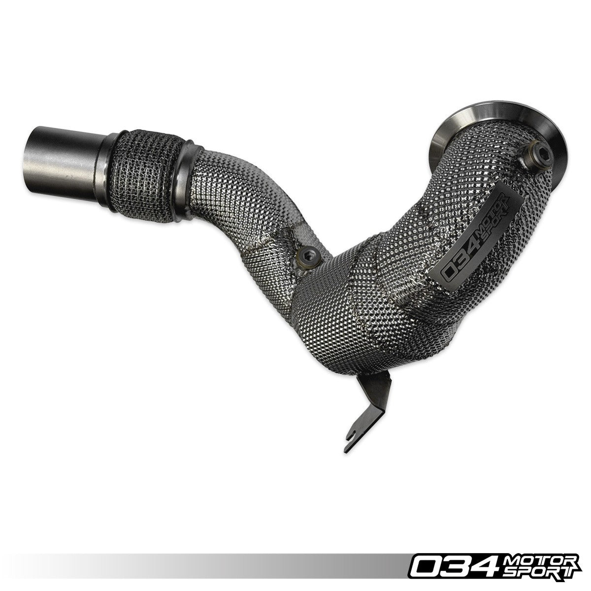 034Motorsport Stainless Steel Racing Downpipe for Mk8 Golf R & Audi 8Y S3 - image 4