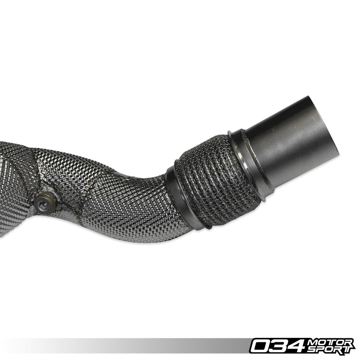 034Motorsport Stainless Steel Racing Downpipe for Mk8 Golf R & Audi 8Y S3 - image 5
