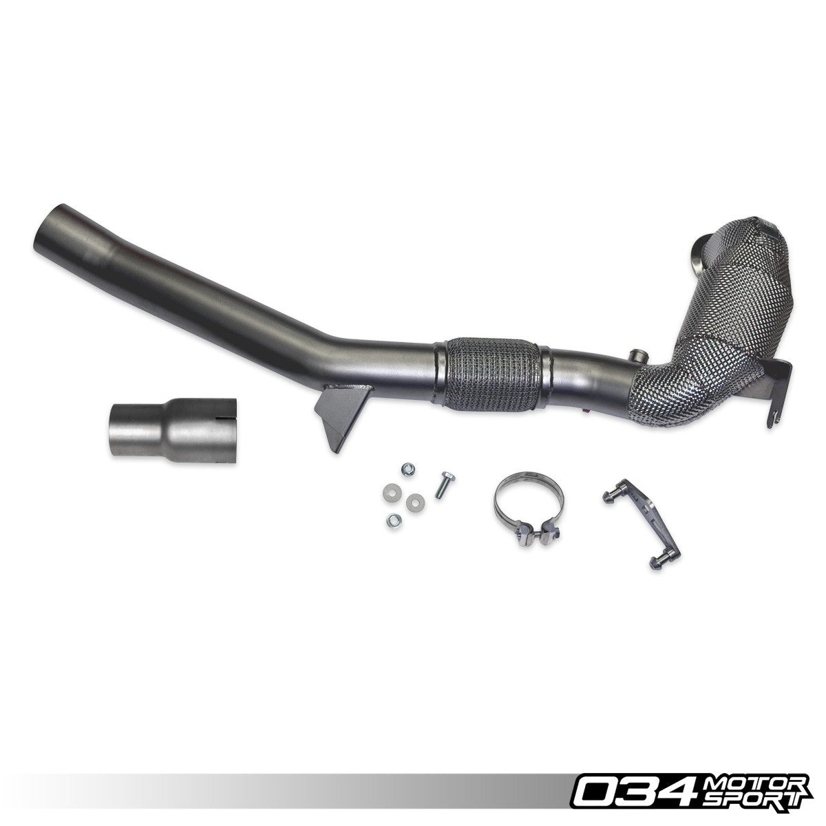 034Motorsport Stainless Steel Racing Downpipe for Mk8 GTI