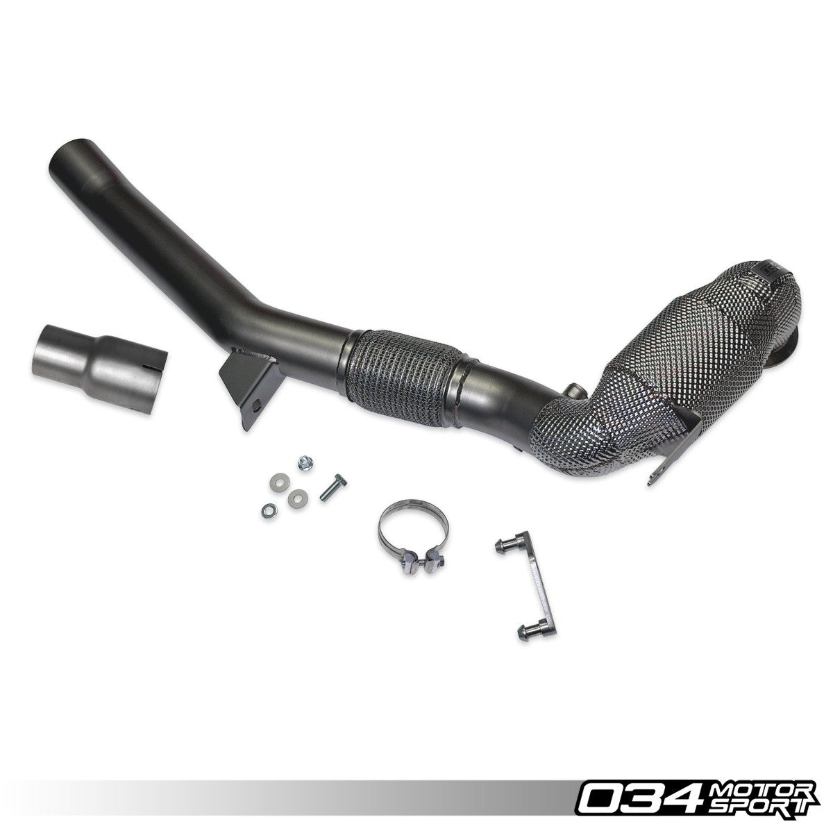 034Motorsport Stainless Steel Racing Downpipe for Mk8 GTI - image 2