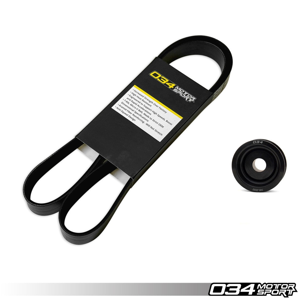 034Motorsport 3.0 TFSI Supercharger Pulley Upgrade, B8/B8.5 Audi S4/S5/Q5/SQ5 & C7 Audi A6/A7 - image 4