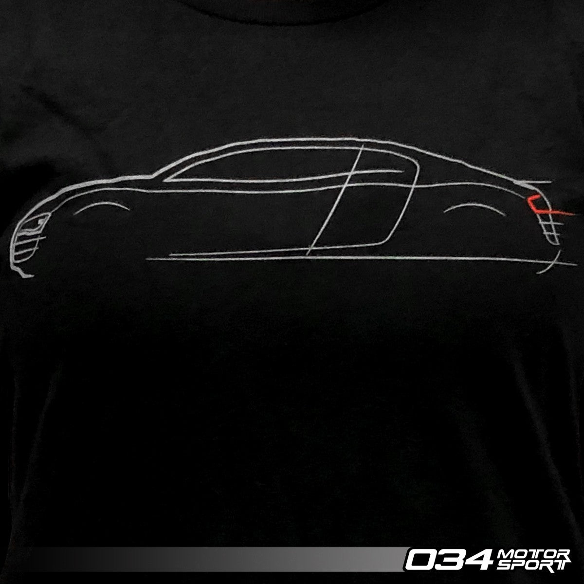 034Motorsport Women's T-Shirt, Audi R8 Lines - image 3