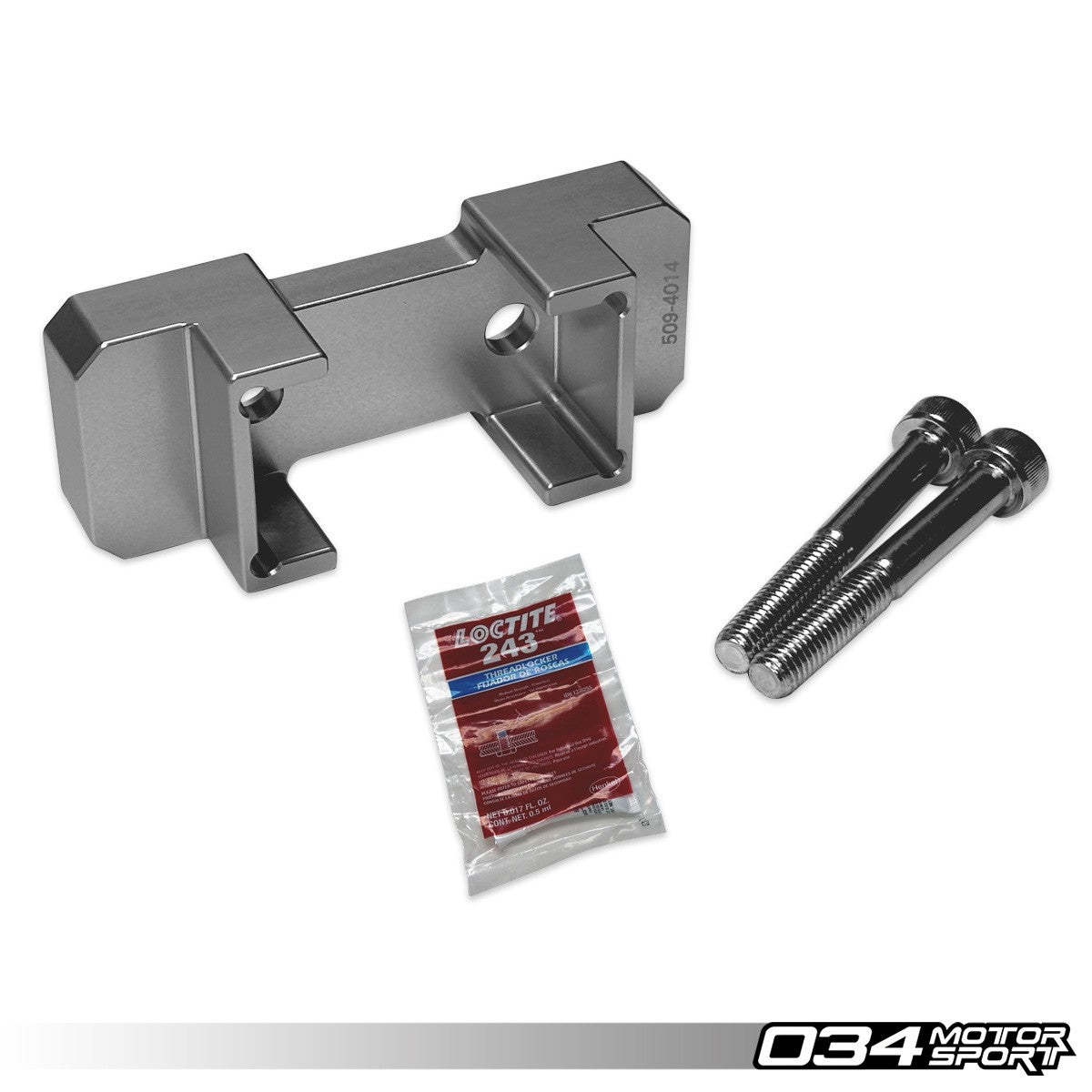 034Motorsport Transmission Mount Insert, B8 Audi A4/S4/RS4, A5/S5/RS5, Q5/SQ5 Billet Aluminum - image 2