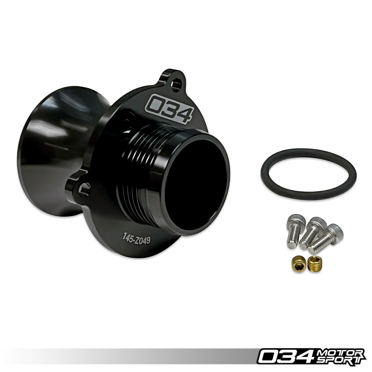 034Motorsport Turbo Muffler Delete w/ Test Ports, Mk8 Volkswagen GTI