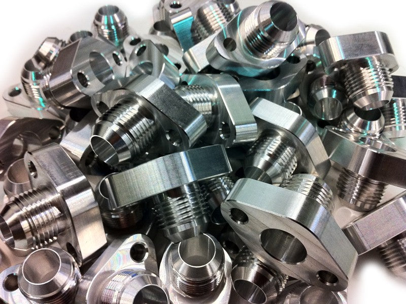 Drain Flange, Audi 1.8t Block Side, -10 AN Bung - image 2