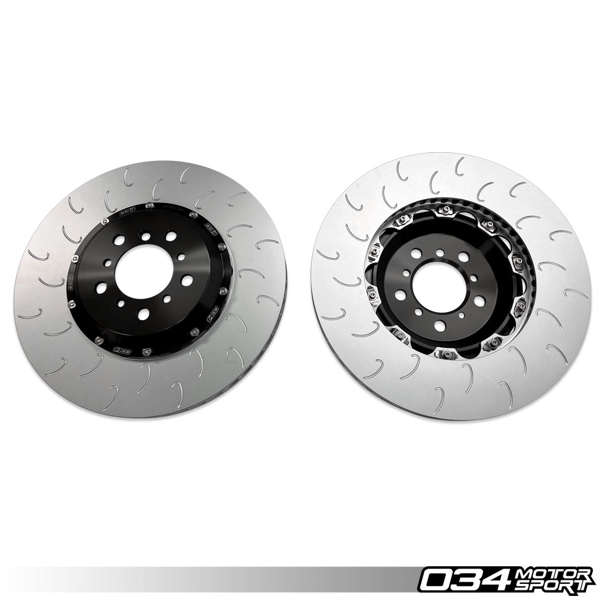 2-Piece 380mm Floating Front Brake Rotor Upgrade for BMW F8x M2/M3/M4 - image 2
